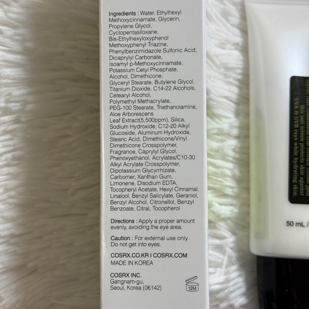COSRX Aloe Soothing Sun Cream 50ML Brand New - Picture 3 of 6